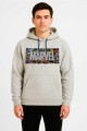 CANGURO ADULTO MARVEL SUPER HEROES Gris