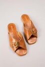 SANDALIA BUCKLES Camel