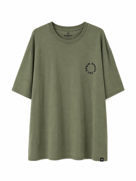 REMERA ATLAS VERDE GRISACEO