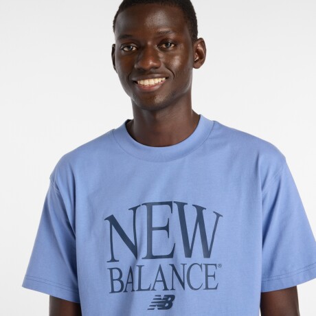 Remera New Balance de Hombre - Reimagined - MT61X6EQAA3 PURPLE