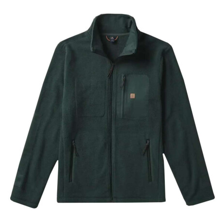 Campera Roark Landfall Fleece Verde Oscuro