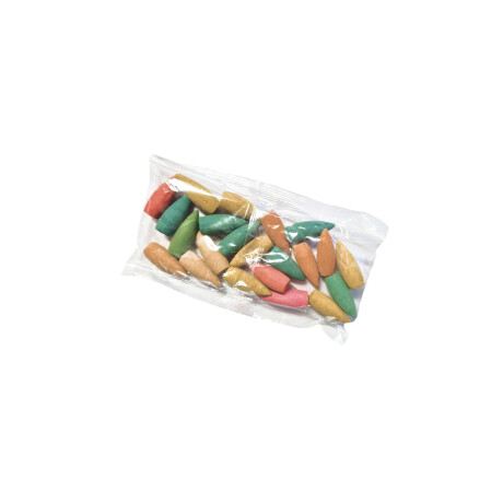 Pack de 20 sahumerios en cono multicolores Sc