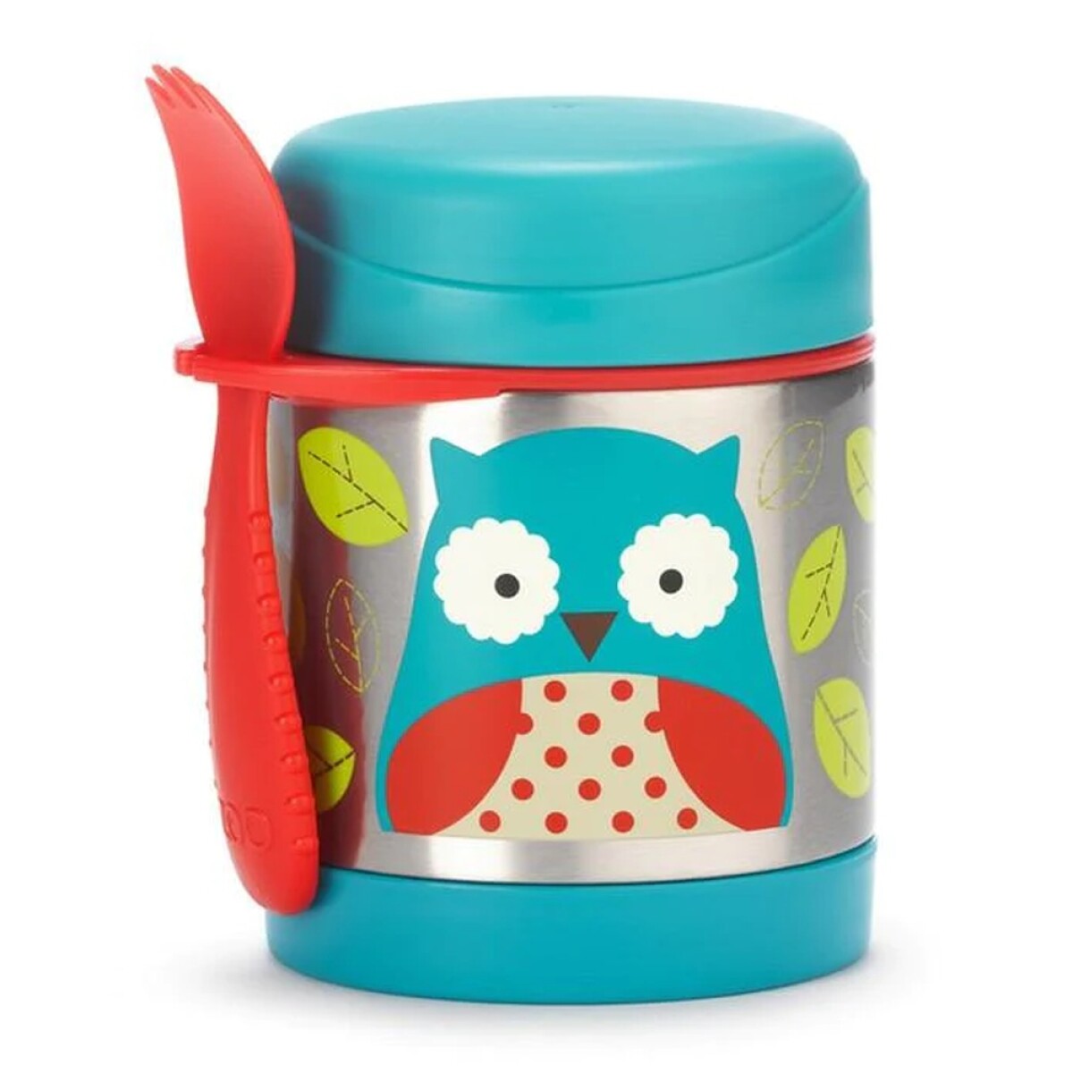 Recipiente Térmico Infantil en Acero Inox c/Cuchara Skip Hop - Búho 