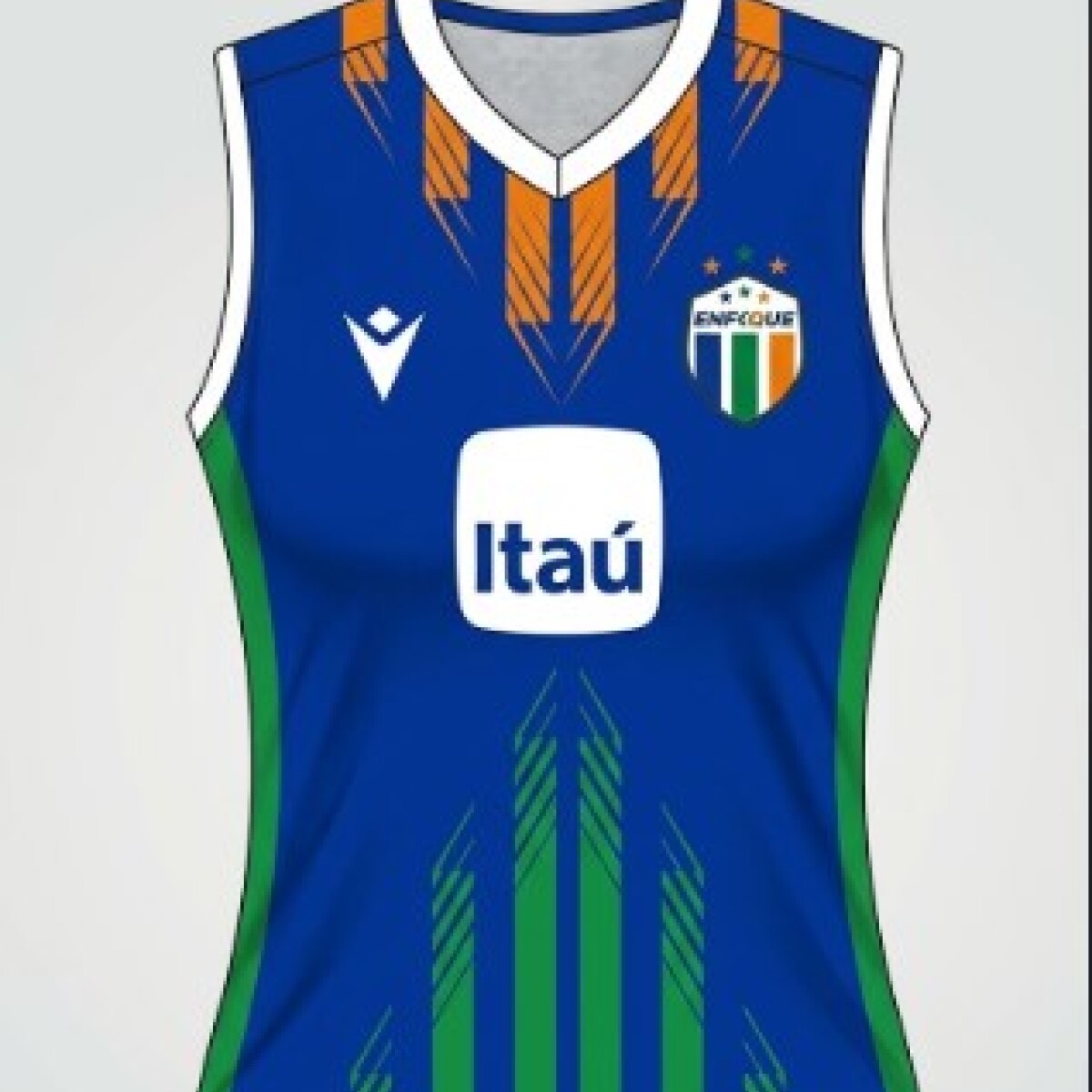 Musculosa Enfoque Volleyball Femenino Azul Musculosa Enfoque Volleyball Femenino Azul