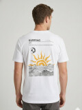 T-SHIRT SURFING BLANCO