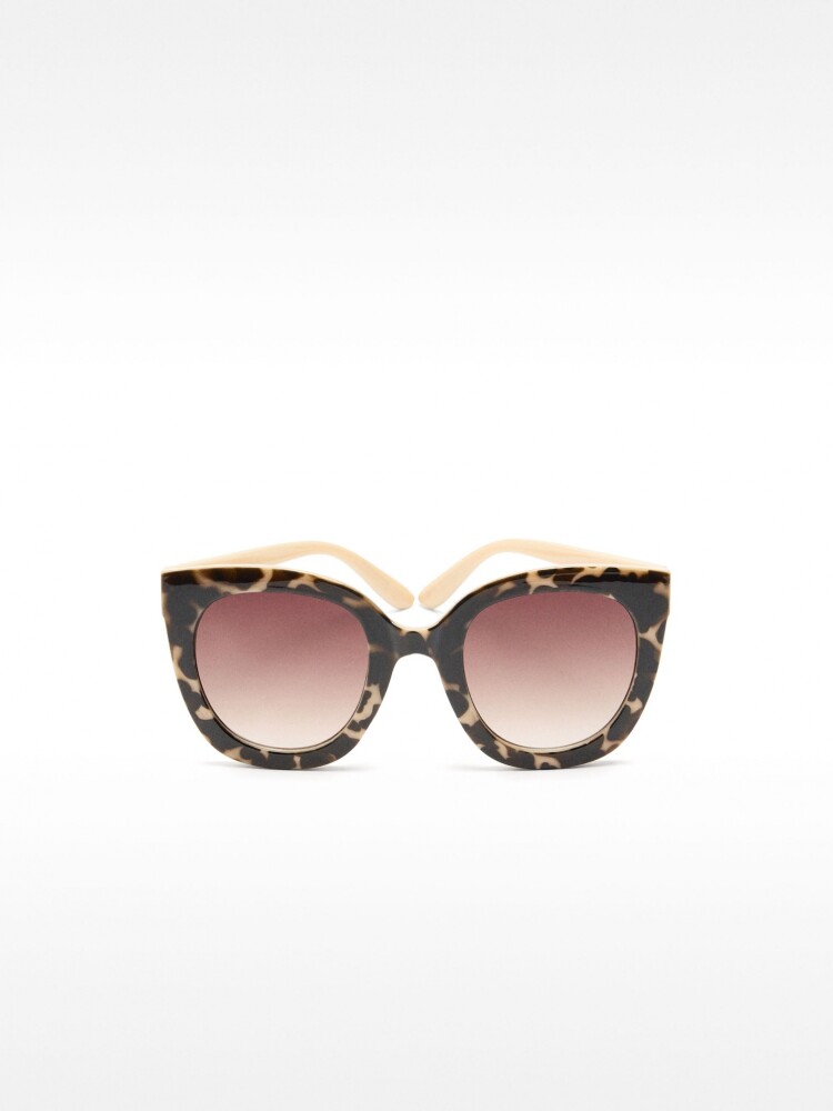 Gafas De Sol Cuadradas marron
