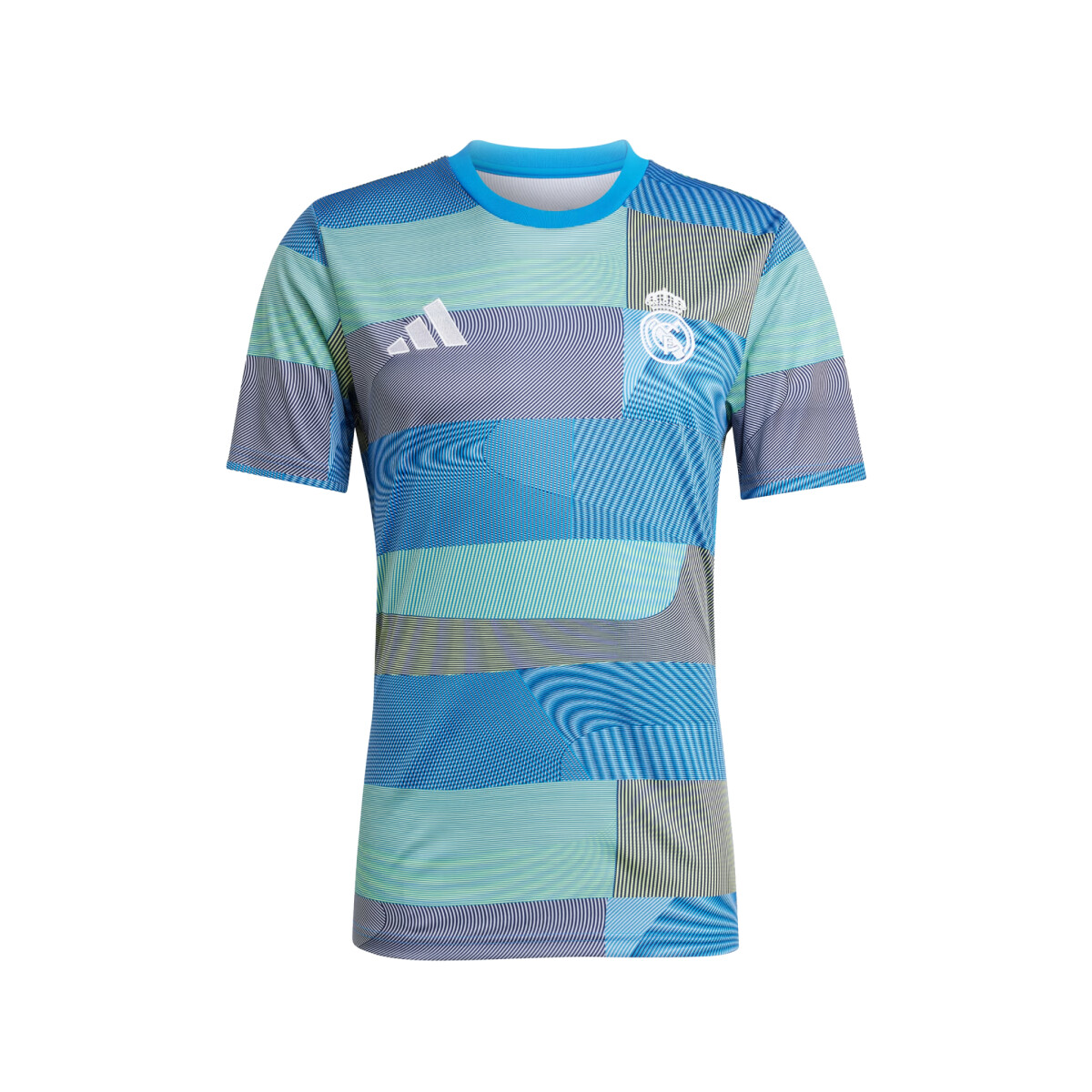 CAMISETA adidas REAL MADRID PRE-PARTIDO - BLUEBIRD 