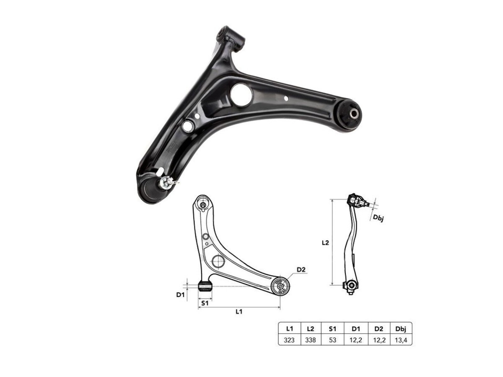 Parilla De Suspension Del Faw GWM Haval M4 Toyota Yaris 99-25 Izq 