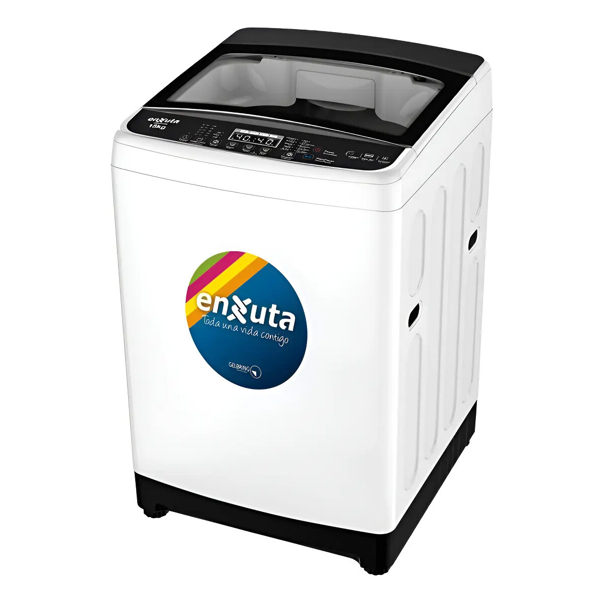 LAVARROPA AUTOMÁTICO CARGA SUPERIOR 15 KG BOMBA ENXUTA 