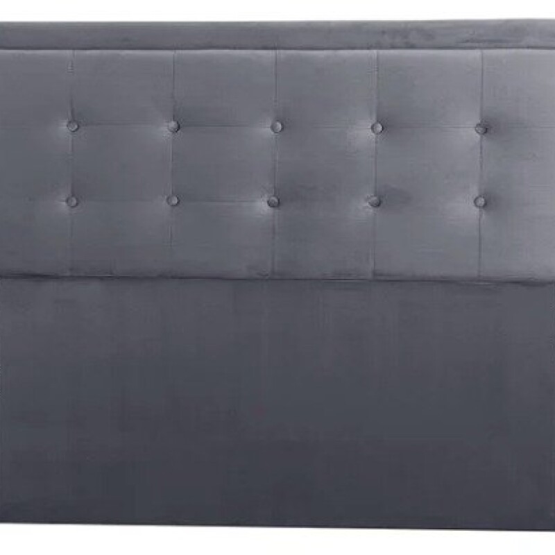 Respaldo Veneza Tela 0.90 Gris Respaldo Veneza Tela 0.90 Gris
