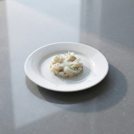 Plato para Pan de Porcelana Blanca 16.2 cm Actualite Plato para Pan de Porcelana Blanca 16.2 cm Actualite