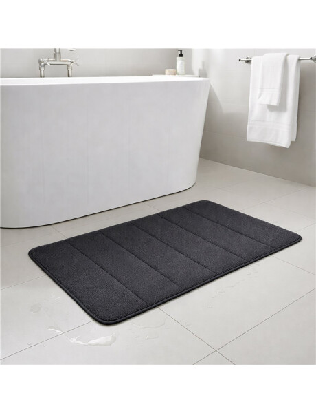 ALFOMBRA DE BAÑO SOFT 45X70CM GRIS ALFOMBRA DE BAÑO SOFT 45X70CM GRIS