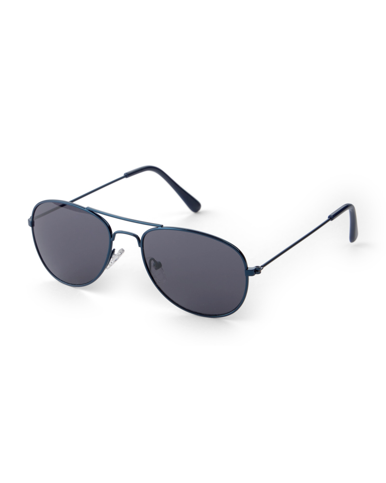 Lentes de sol aviador, protección 100% UVA-UVB, azules Sin color