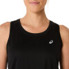 Singlets Running Asics Silver Tank Mujer Performance Black