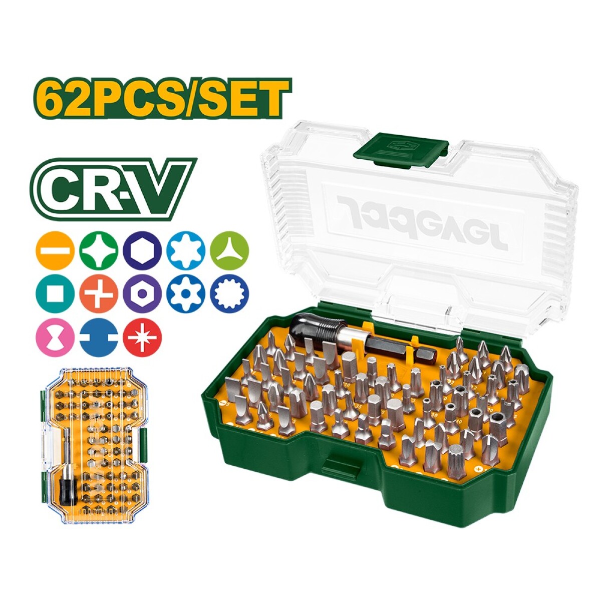 Set de Puntas x62 25mm 