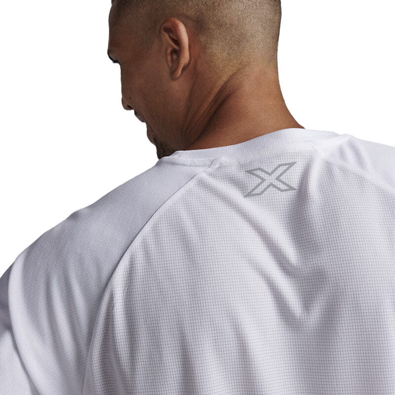 Remera 2XU Aero Tee Blanco