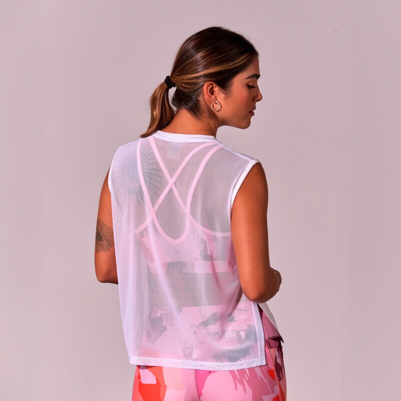 Remera Tank Joana de Mujer Blanco