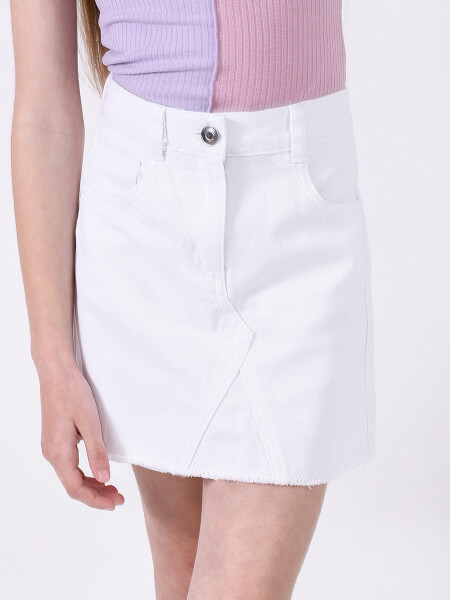 POLLERA CHICAGO BLANCO