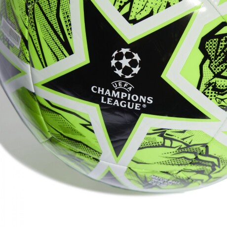 Pelota Adidas UCL Club 23/24 Knockout Verde - Negro - Blanco