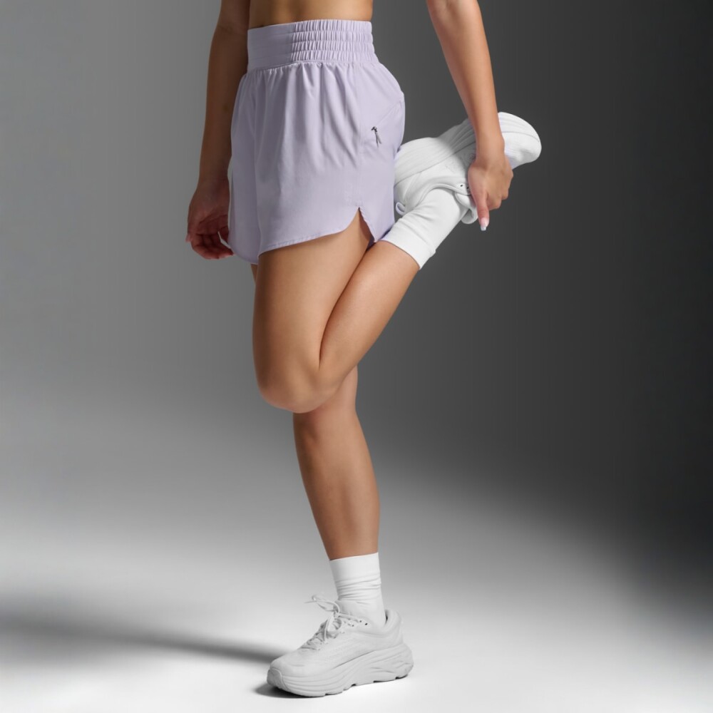 Short Training Aero Hi-Rise 4 Inch Short Mujer Virtual Violet/violet Reflective