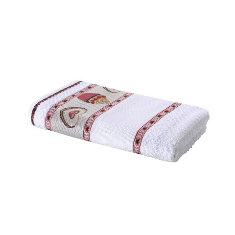Repasador Jacquard para Bordar Dohler 45 cm x 70 cm 5391784 DULCES BCO