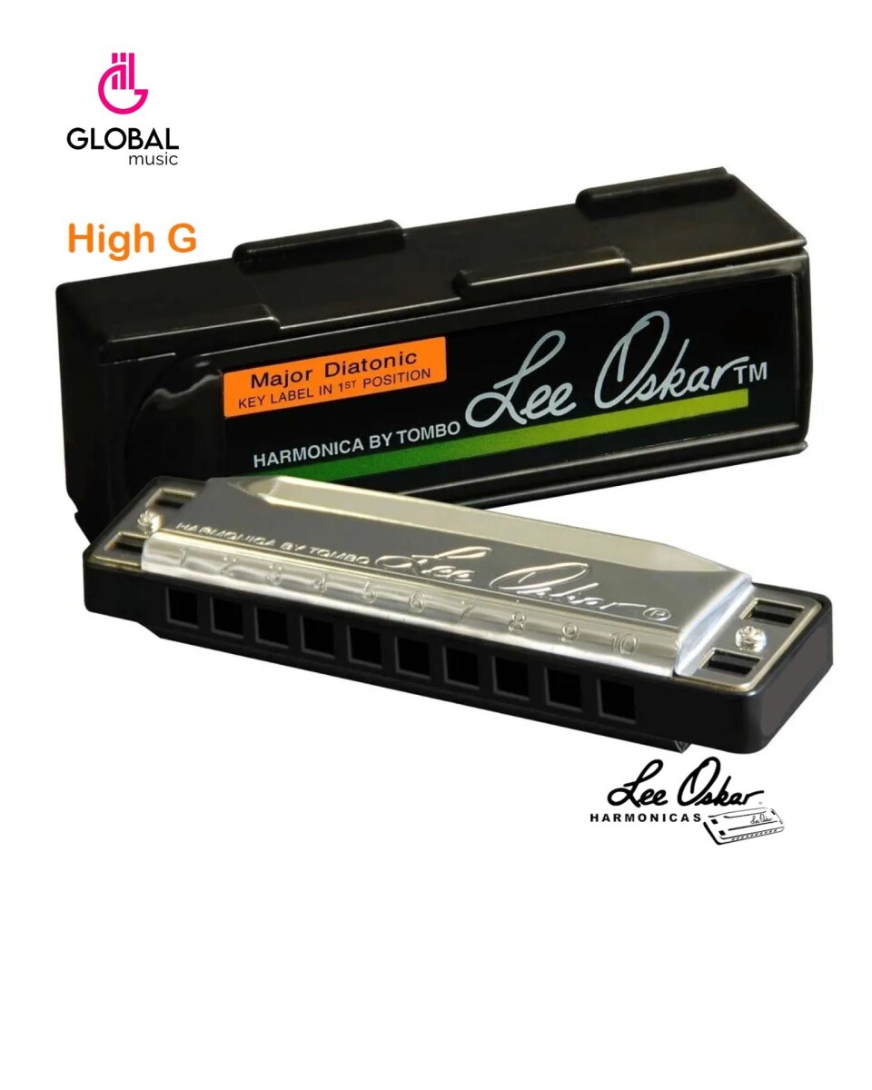 Armónica Lee Oskar Tonalidad Mayor - High G 