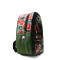 Mochila Jurassic World Defend Territory Small Negro - Verde