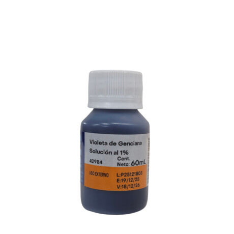 Violeta de Genciana DIU Solución 60ml Violeta de Genciana DIU Solución 60ml