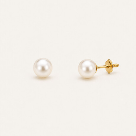 Caravanas Perlas de Cultivo - Oro 18k Caravanas Perlas de Cultivo - Oro 18k