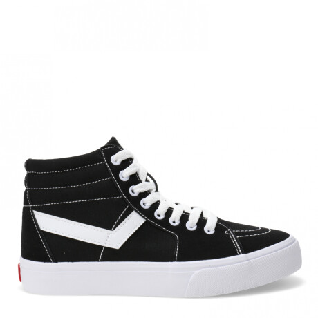 Old School Canvas HI Dama Black