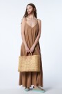 Vestido Camel