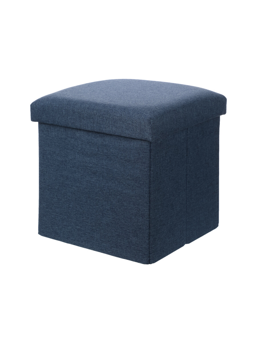 Puff organizador - azul 