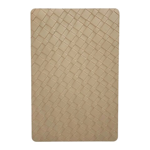 INDIVIDUAL RECT BEIGE 30X45CM Unica