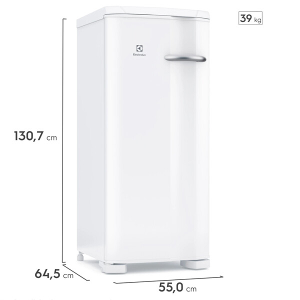 Freezer Electrolux Vertical 179l Frío Húmedo FREEZER ELECTROLUX VERTICAL FEI19 INVERT
