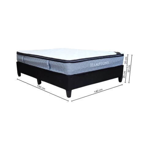 Sommier 2 Plazas Box Hamptons Ruthenium Lcm Sommier 2 Plazas Box Hamptons Ruthenium Lcm