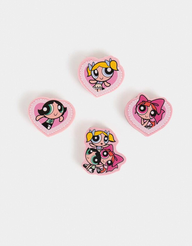Útiles Varios Diseño propio Set De Gomas Chicas Superpoderosas - Combinacion Multicolor