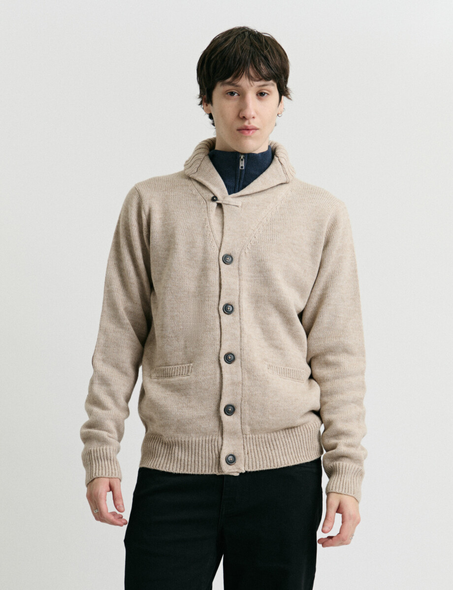 470663 CARDIGAN HARRY Beige