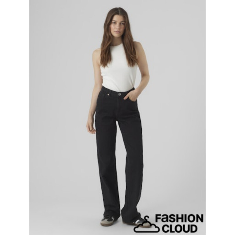 VMTESSA HR WIDE JEANS RA118 GA NOOS BLACK