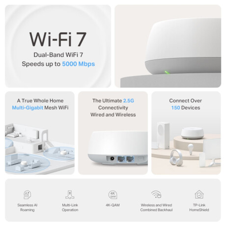 Router Mesh Tp-Link Deco Be25 Wi-Fi 7 X1u 001
