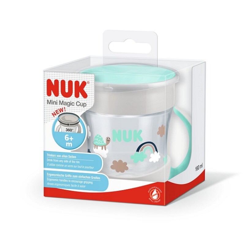 Vaso Nuk Evolution Mini Magic Verde 6m+160 Ml. Vaso Nuk Evolution Mini Magic Verde 6m+160 Ml.