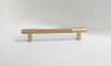 Tirador con textura RE32-128 128-d