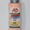 PINTURA ACRILICA ARTISTICA DIBU 60 ML. DIFERENTES COLORES COLOR DAMASCO 028