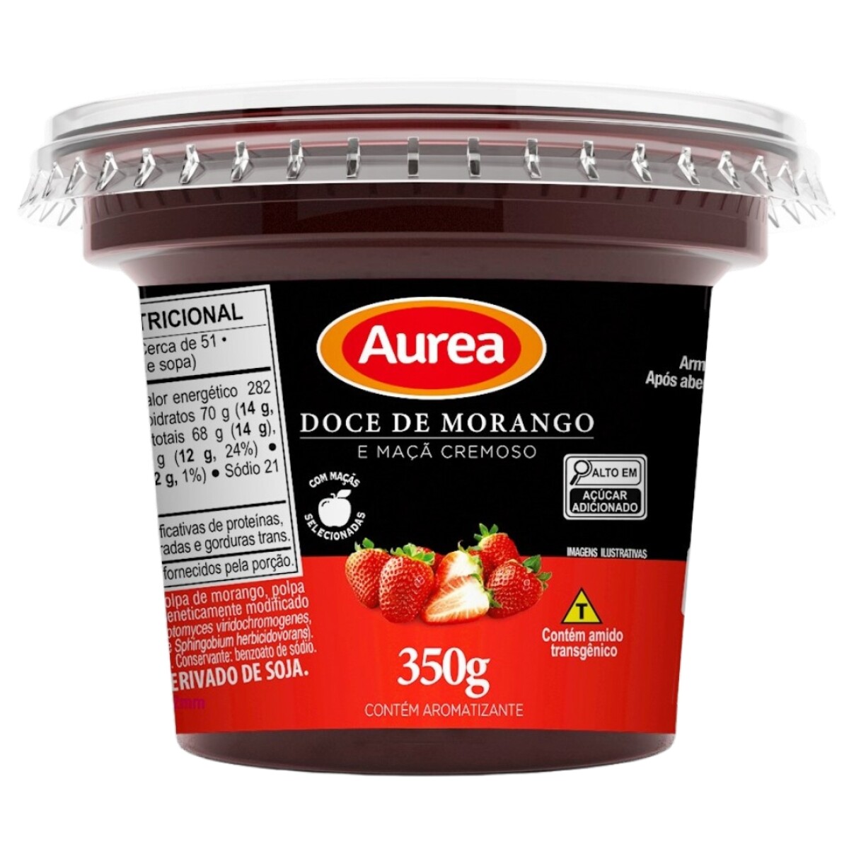 Mermelada de Frutilla 350g AUREA 