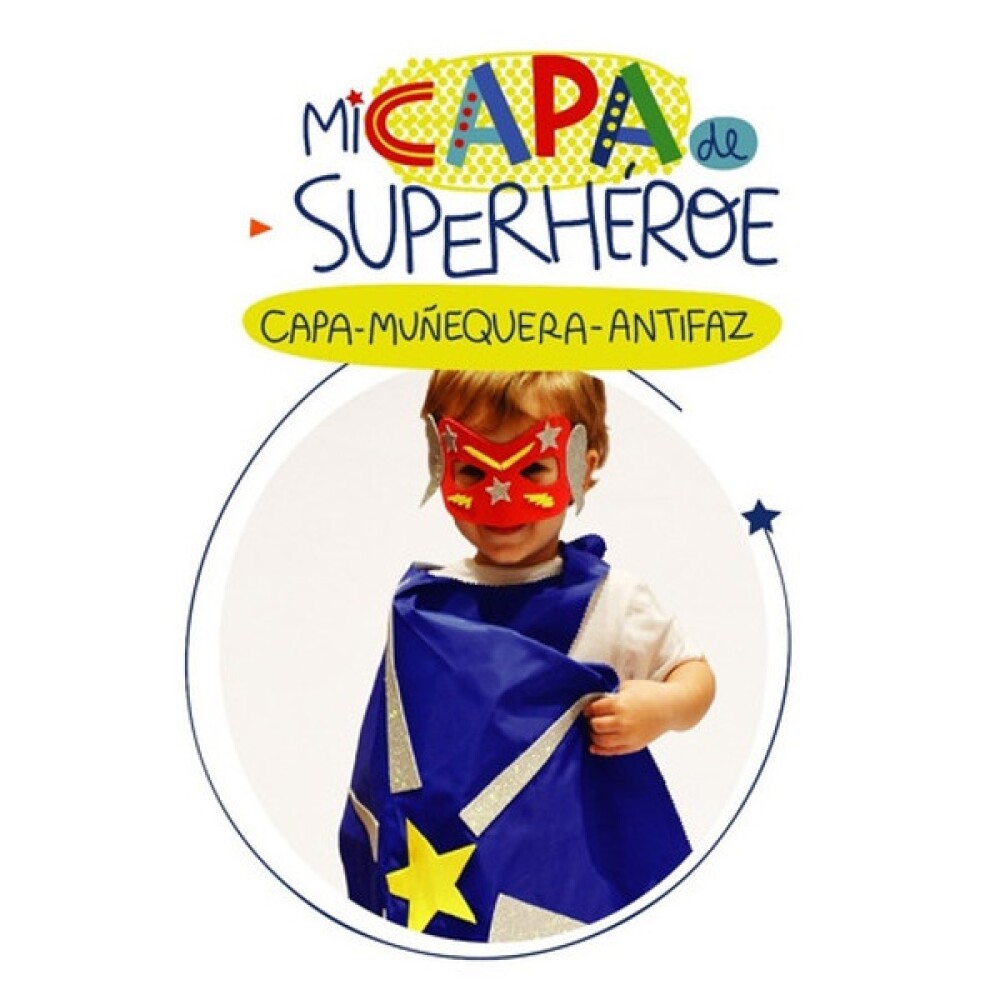 Set Superhéroe – Disfraz Infantil KIT MI DISFRAZ DE SUPERHÉROE