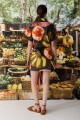 PRE VENTA VESTIDO KIWI PRINT Multifruit