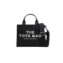Marc Jacobs- Bolso de lona, The Small Tote Negro