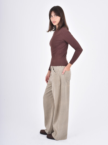 REMERA DALIA CHOCOLATE