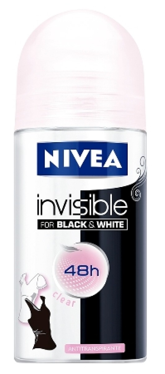 DESODORANTE ROLL ON NIVEA 50 ML INVISIBLE CLEAR 