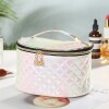 Necessaire Blanco texturado
