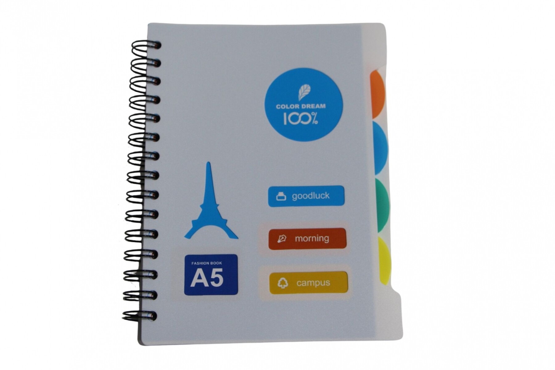 CUADERNO A5 22KPP TAMAÑO 15X21 - COLOR CELESTE 
